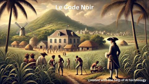 Le Code Noir - Martinique